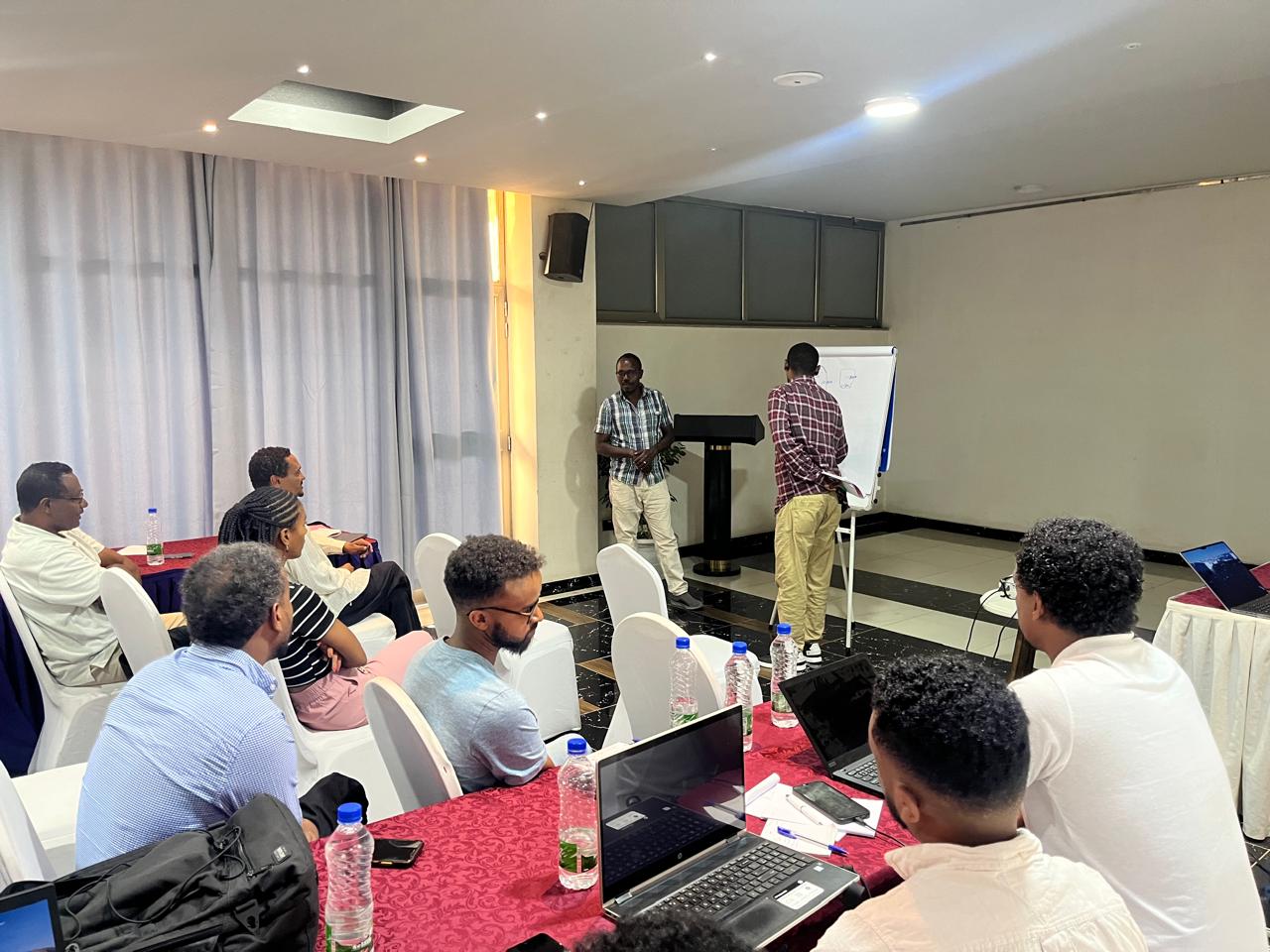 Enumerator training in Hawassa, Ethiopia